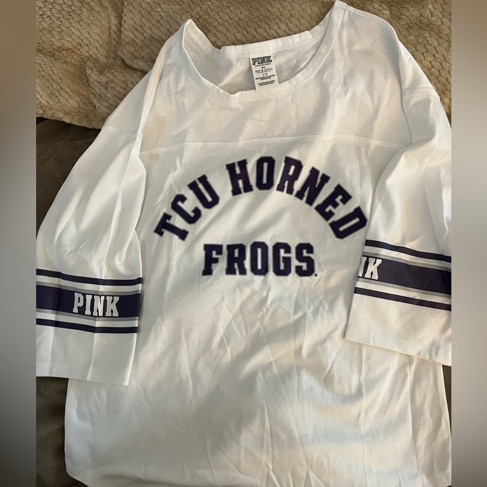 TCU pink brand jersey
